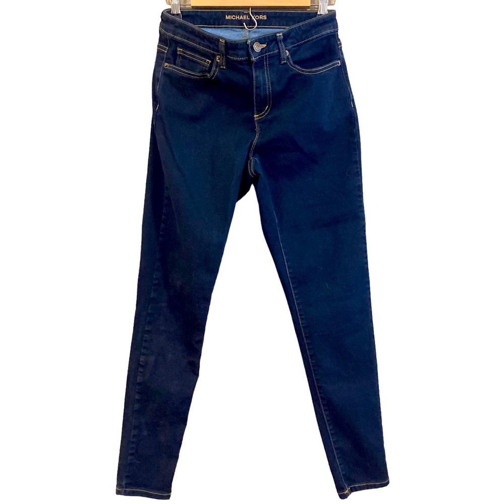 Michael Kors IZZY Skinny Jeans - 8 - Dark Blue